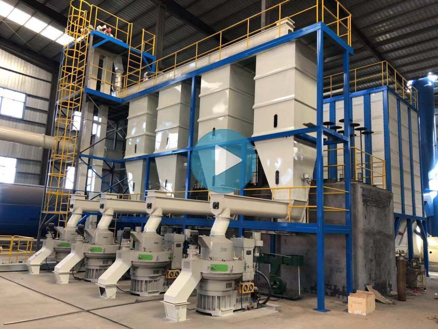 秸稈顆粒機(jī)生產(chǎn)視頻 秸稈顆粒機(jī)生產(chǎn)視頻